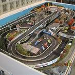ho scale slot car track